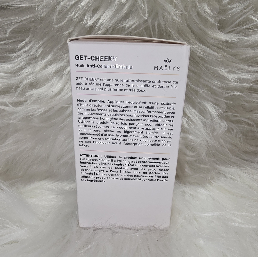 MAËLYS GET-CHEEKY Enriched Cellulite Oil – 2.0 fl oz / 60 mL - Picture 2 of 6